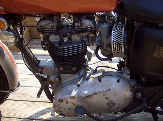 Triumph Bonneville Pre-Restoration